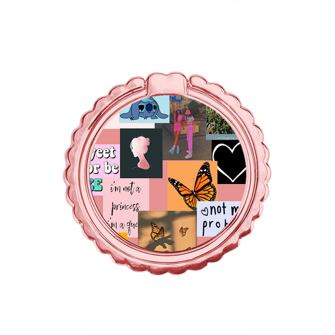 Collage Bitchin - Μεταλλικό Δαχτυλίδι Κινητού