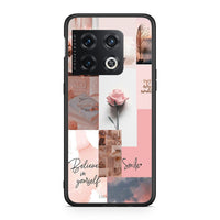 Thumbnail for OnePlus 10 Pro Aesthetic Collage θήκη από τη Smartfits με σχέδιο στο πίσω μέρος και μαύρο περίβλημα | Smartphone case with colorful back and black bezels by Smartfits