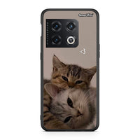 Thumbnail for OnePlus 10 Pro Cats In Love θήκη από τη Smartfits με σχέδιο στο πίσω μέρος και μαύρο περίβλημα | Smartphone case with colorful back and black bezels by Smartfits