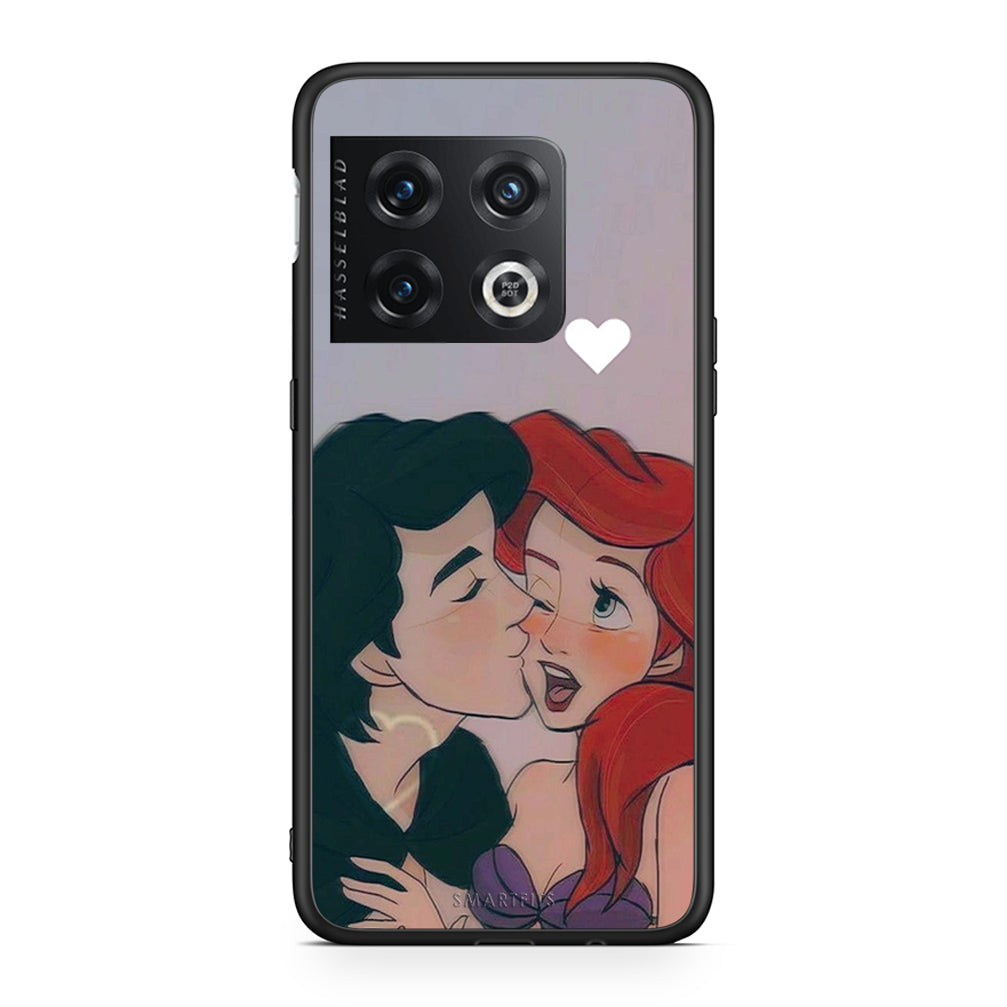 OnePlus 10 Pro Mermaid Love Θήκη Αγίου Βαλεντίνου από τη Smartfits με σχέδιο στο πίσω μέρος και μαύρο περίβλημα | Smartphone case with colorful back and black bezels by Smartfits
