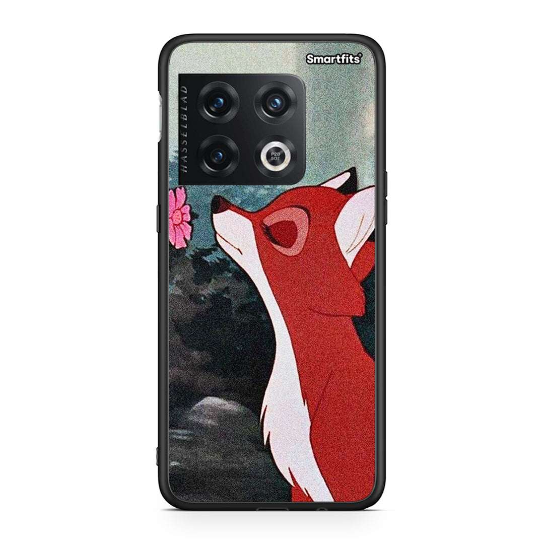 OnePlus 10 Pro Tod And Vixey Love 2 θήκη από τη Smartfits με σχέδιο στο πίσω μέρος και μαύρο περίβλημα | Smartphone case with colorful back and black bezels by Smartfits