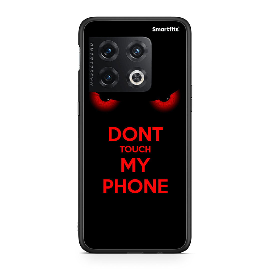OnePlus 10 Pro Touch My Phone θήκη από τη Smartfits με σχέδιο στο πίσω μέρος και μαύρο περίβλημα | Smartphone case with colorful back and black bezels by Smartfits