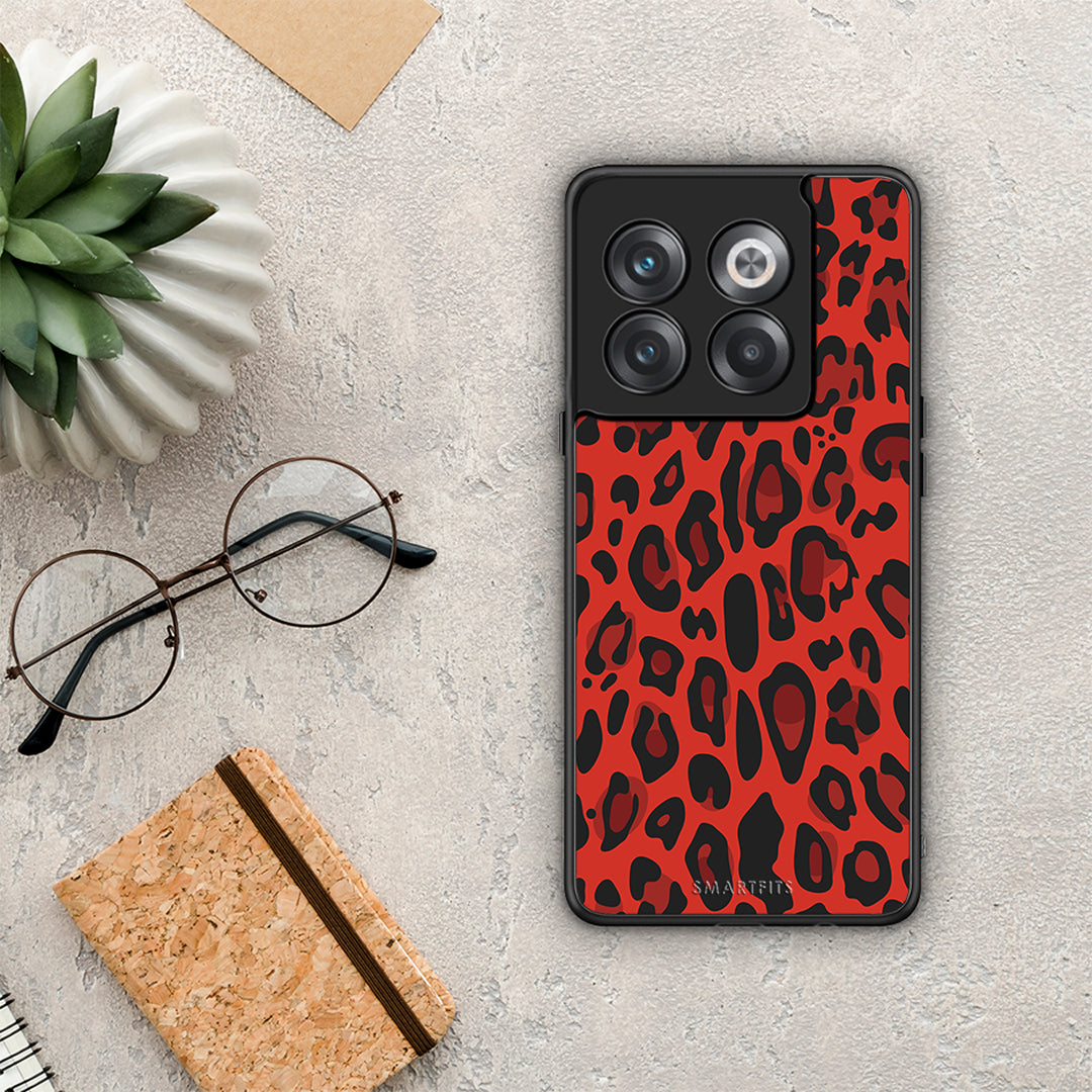 Animal Red Leopard - OnePlus 10T θήκη