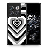 Thumbnail for Θήκη OnePlus 10T Black Hearts από τη Smartfits με σχέδιο στο πίσω μέρος και μαύρο περίβλημα | OnePlus 10T Black Hearts case with colorful back and black bezels