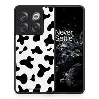 Thumbnail for Θήκη OnePlus 10T Cow Print από τη Smartfits με σχέδιο στο πίσω μέρος και μαύρο περίβλημα | OnePlus 10T Cow Print case with colorful back and black bezels