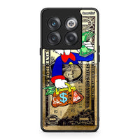 Thumbnail for OnePlus 10T Duck Money θήκη από τη Smartfits με σχέδιο στο πίσω μέρος και μαύρο περίβλημα | Smartphone case with colorful back and black bezels by Smartfits