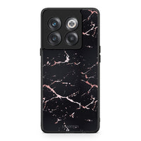 Thumbnail for 4 - OnePlus 10T Black Rosegold Marble case, cover, bumper