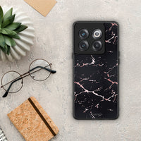 Thumbnail for Marble Black Rosegold - OnePlus 10T θήκη