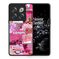 Thumbnail for Θήκη Αγίου Βαλεντίνου OnePlus 10T Pink Love από τη Smartfits με σχέδιο στο πίσω μέρος και μαύρο περίβλημα | OnePlus 10T Pink Love case with colorful back and black bezels