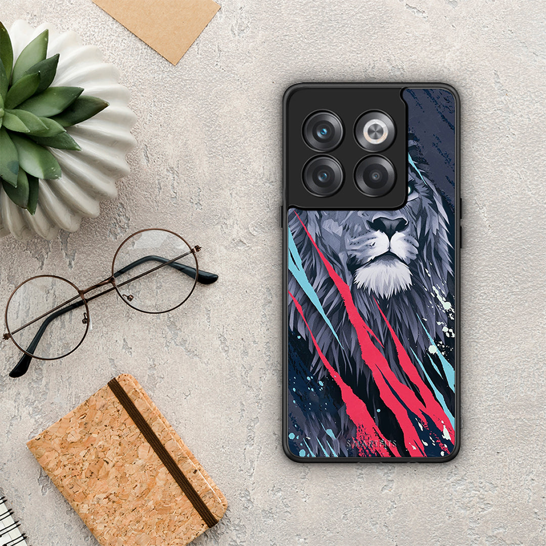 PopArt Lion Designer - OnePlus 10T θήκη