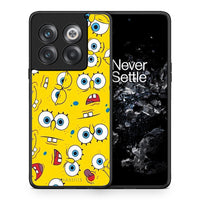 Thumbnail for Θήκη OnePlus 10T Sponge PopArt από τη Smartfits με σχέδιο στο πίσω μέρος και μαύρο περίβλημα | OnePlus 10T Sponge PopArt case with colorful back and black bezels