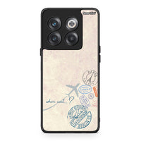 Thumbnail for OnePlus 10T Where Next θήκη από τη Smartfits με σχέδιο στο πίσω μέρος και μαύρο περίβλημα | Smartphone case with colorful back and black bezels by Smartfits