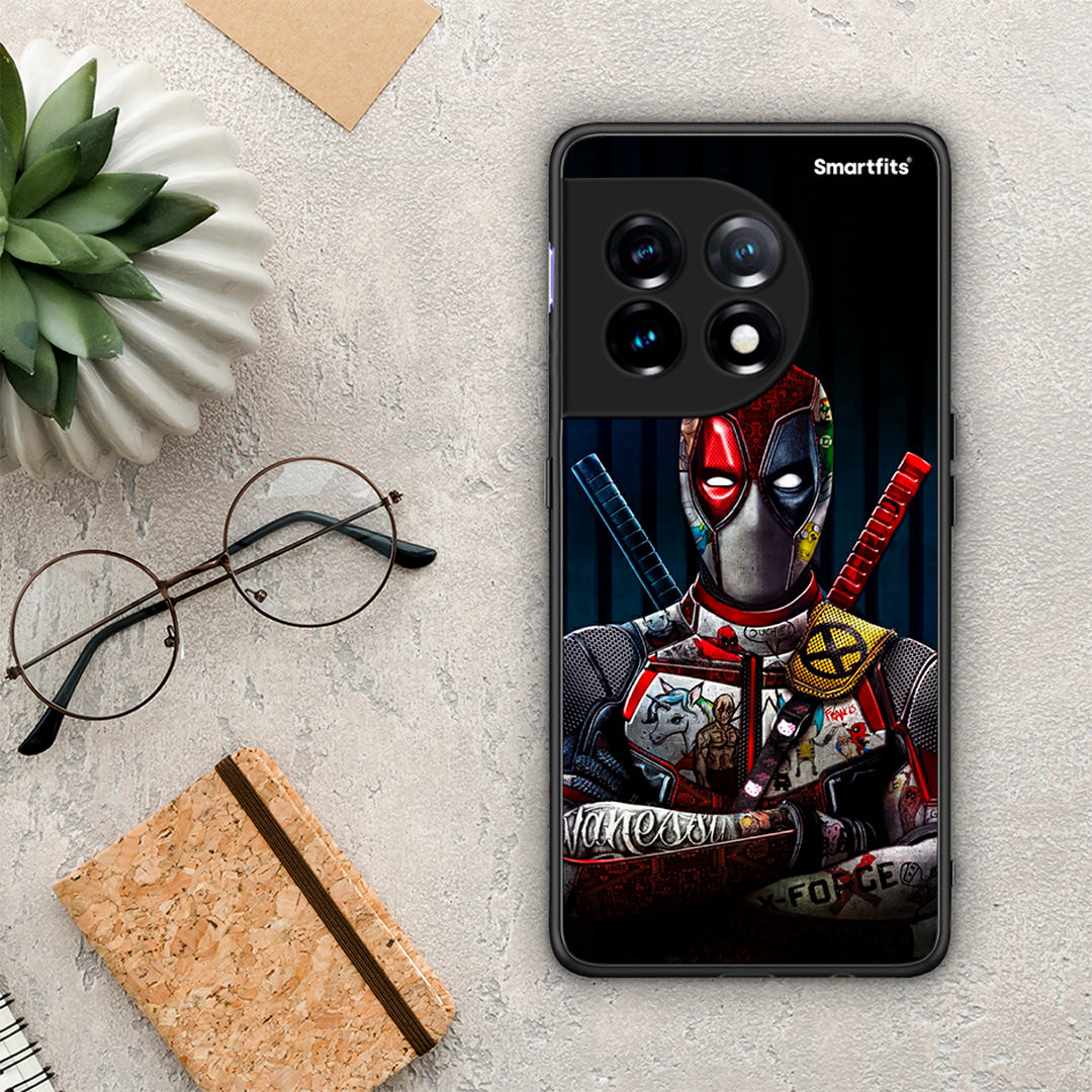 Θήκη OnePlus 11R / ACE 2 5G Funny Guy από τη Smartfits με σχέδιο στο πίσω μέρος και μαύρο περίβλημα | OnePlus 11R / ACE 2 5G Funny Guy Case with Colorful Back and Black Bezels