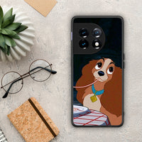 Thumbnail for Θήκη OnePlus 11R / ACE 2 5G Lady And Tramp 2 από τη Smartfits με σχέδιο στο πίσω μέρος και μαύρο περίβλημα | OnePlus 11R / ACE 2 5G Lady And Tramp 2 Case with Colorful Back and Black Bezels