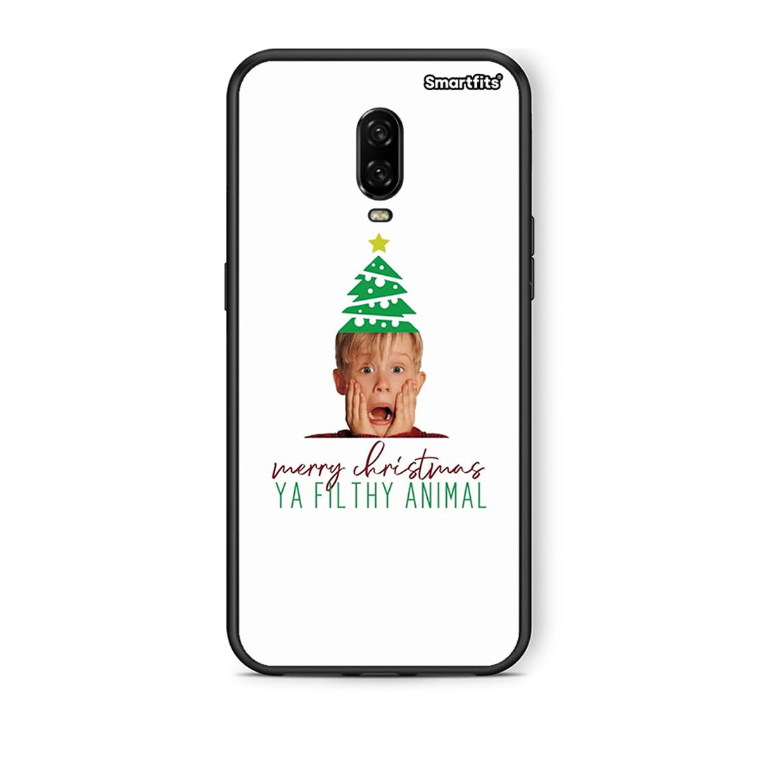OnePlus 6 Filthy Animal θήκη από τη Smartfits με σχέδιο στο πίσω μέρος και μαύρο περίβλημα | Smartphone case with colorful back and black bezels by Smartfits