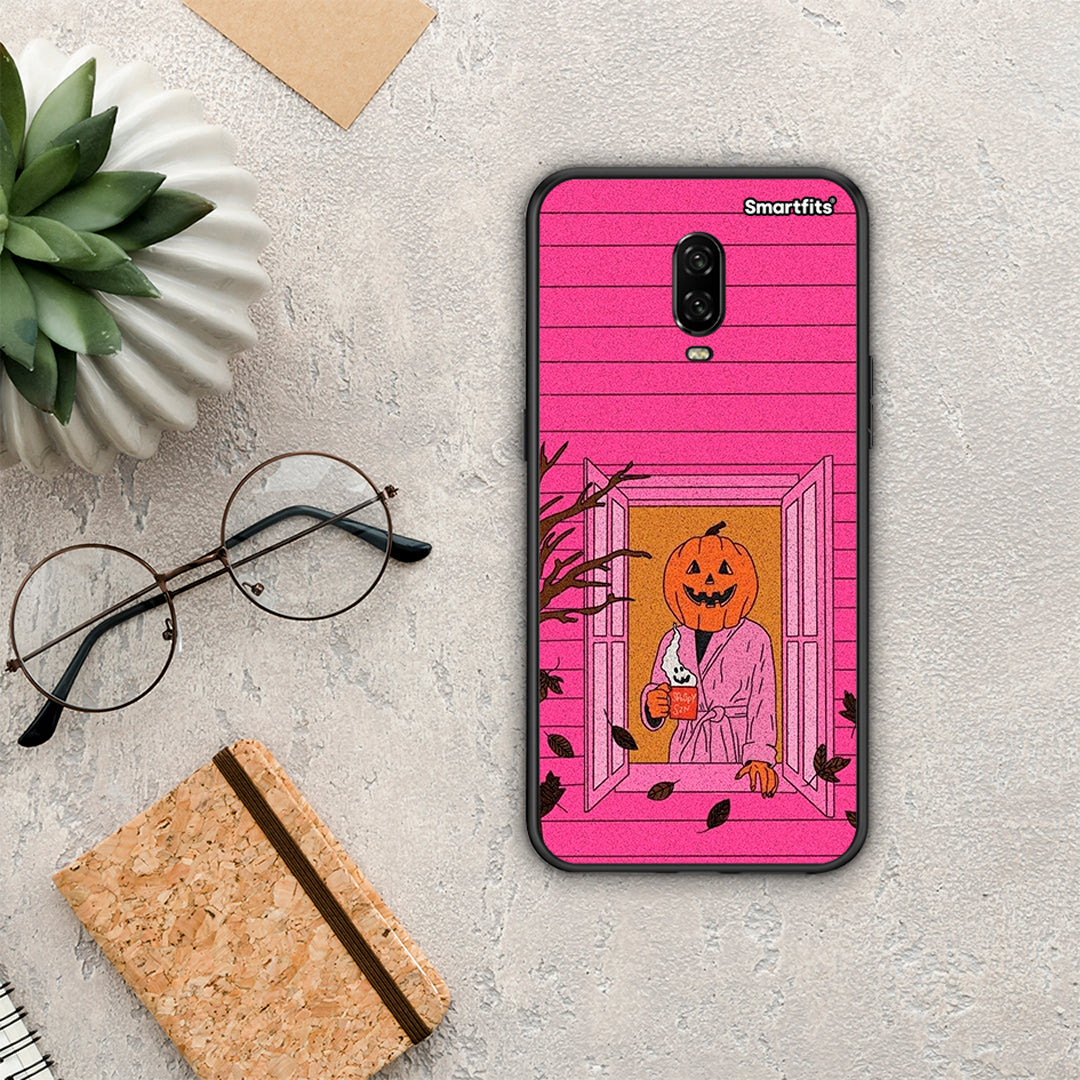 Halloween Pumpkin Lady - OnePlus 6T θήκη