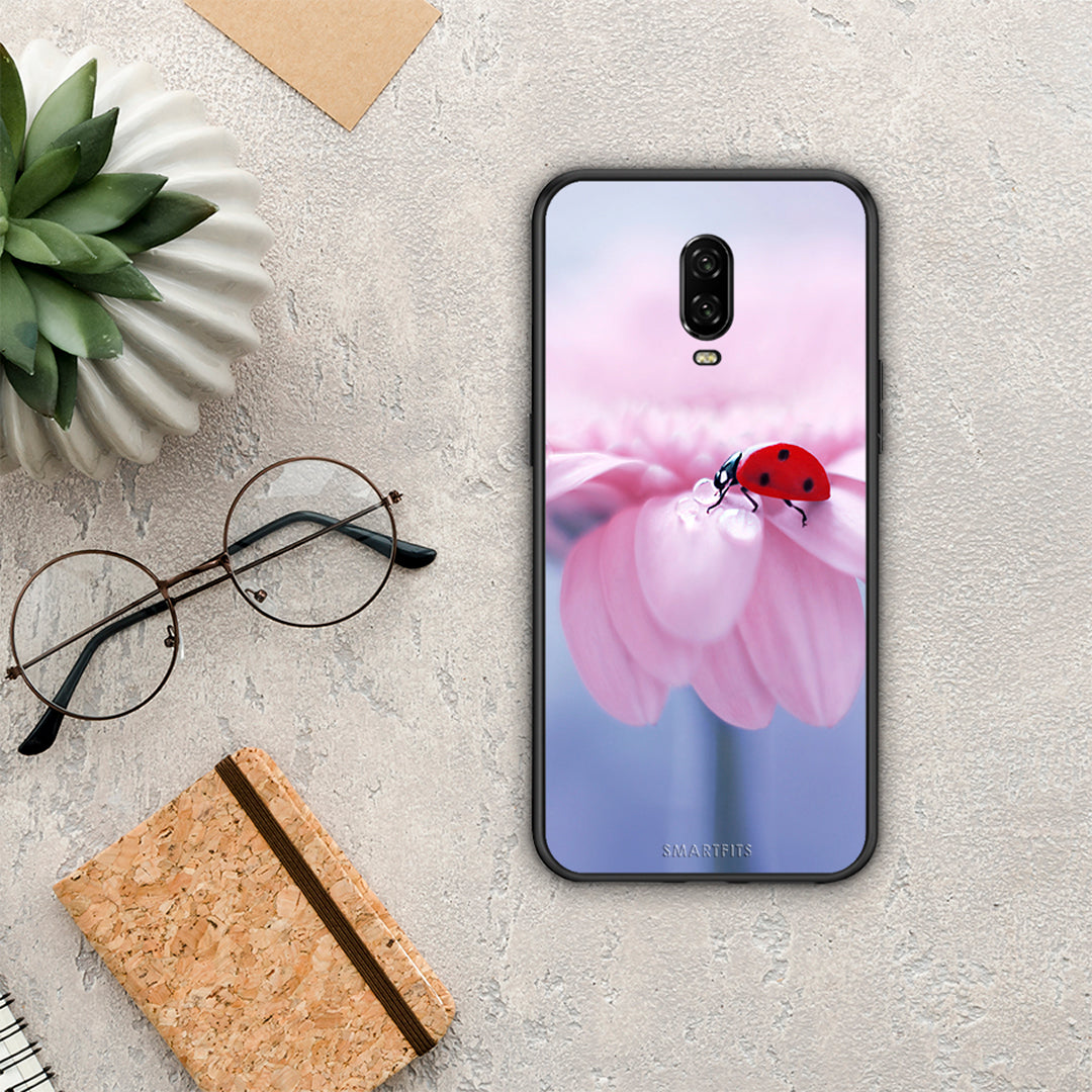 Ladybug Flower - OnePlus 6T θήκη