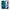 Θήκη OnePlus 6T Marble Blue από τη Smartfits με σχέδιο στο πίσω μέρος και μαύρο περίβλημα | OnePlus 6T Marble Blue case with colorful back and black bezels