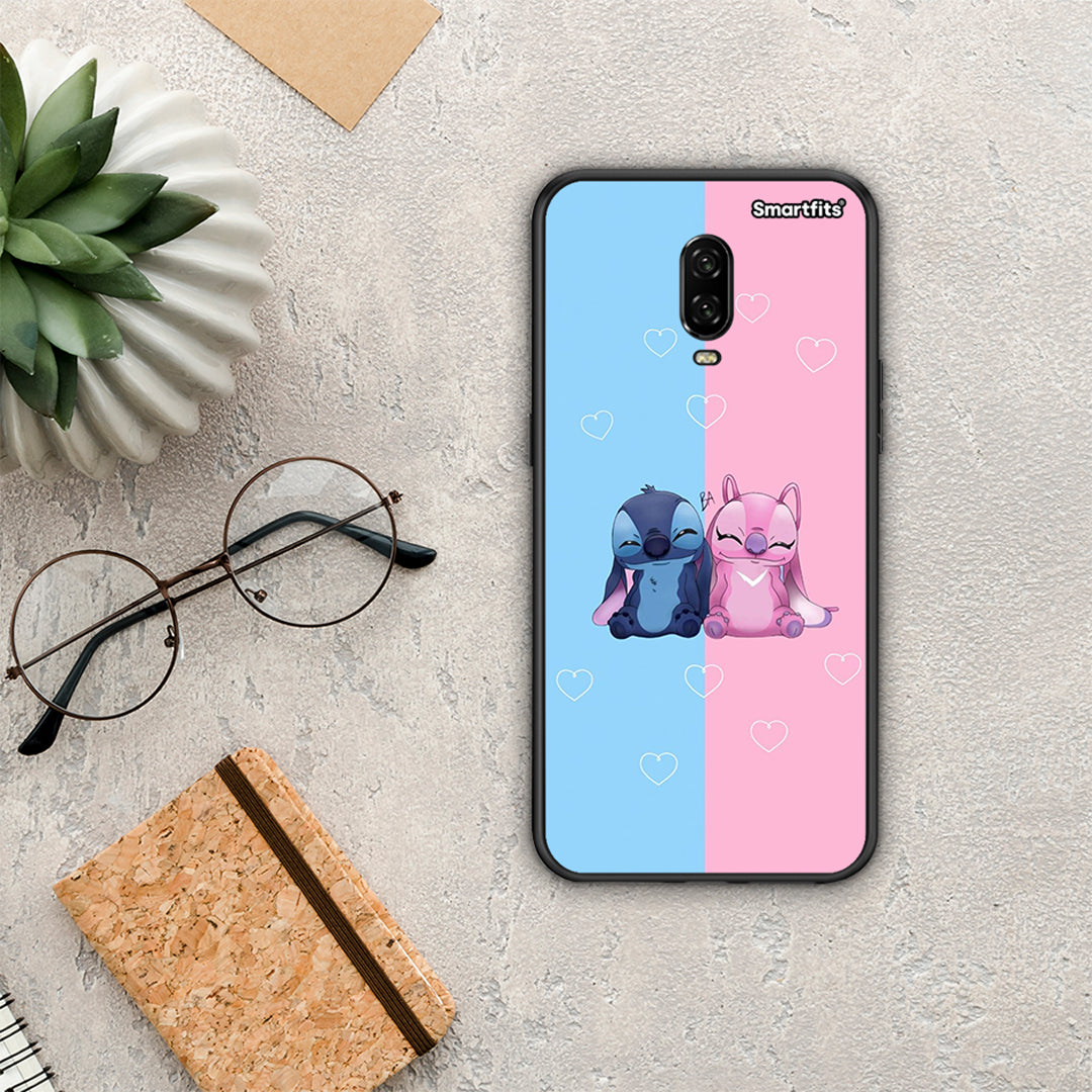 Stitch And Angel - OnePlus 6T θήκη