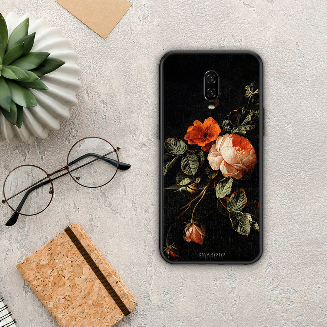 Vintage Roses - OnePlus 6T θήκη