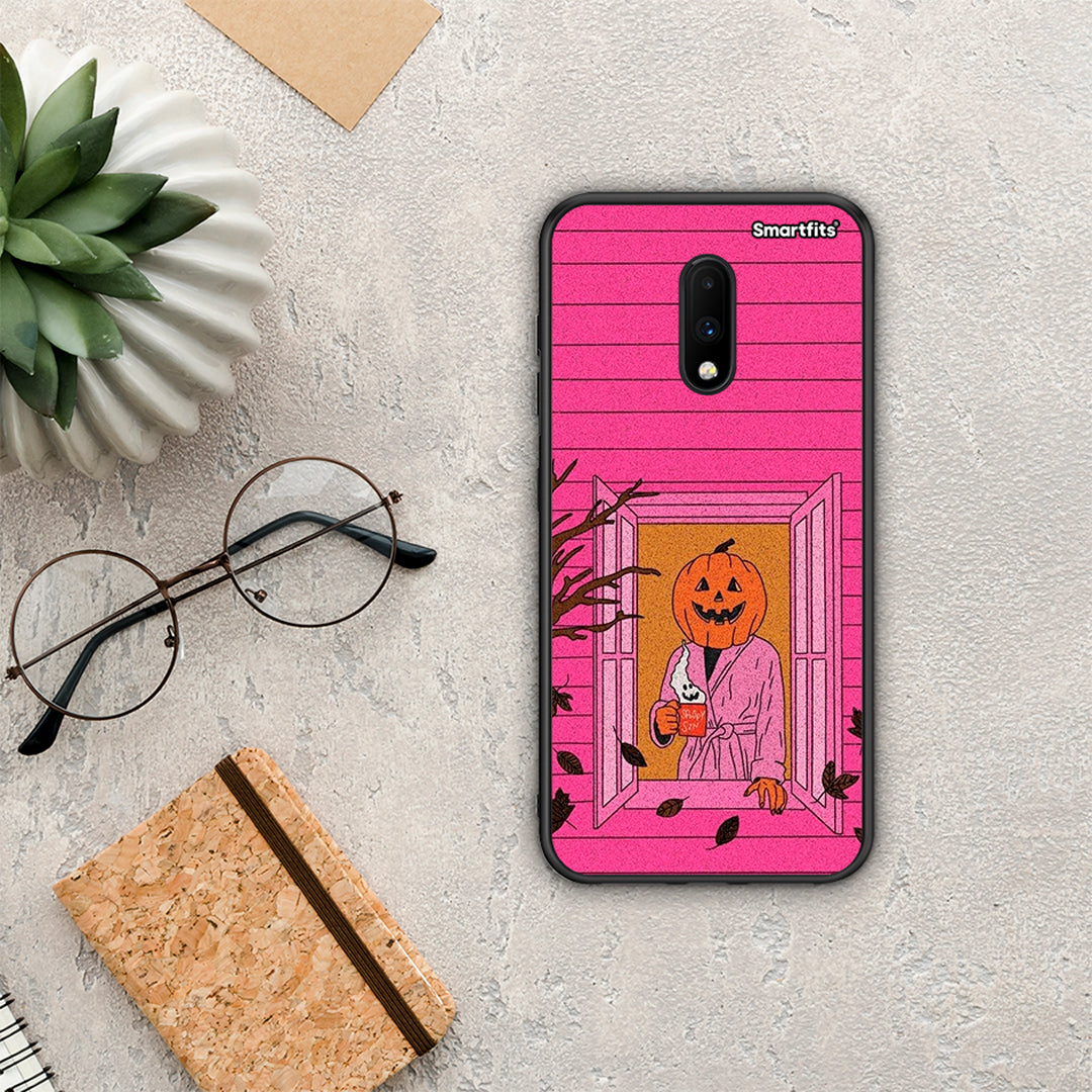 Halloween Pumpkin Lady - OnePlus 7 θήκη