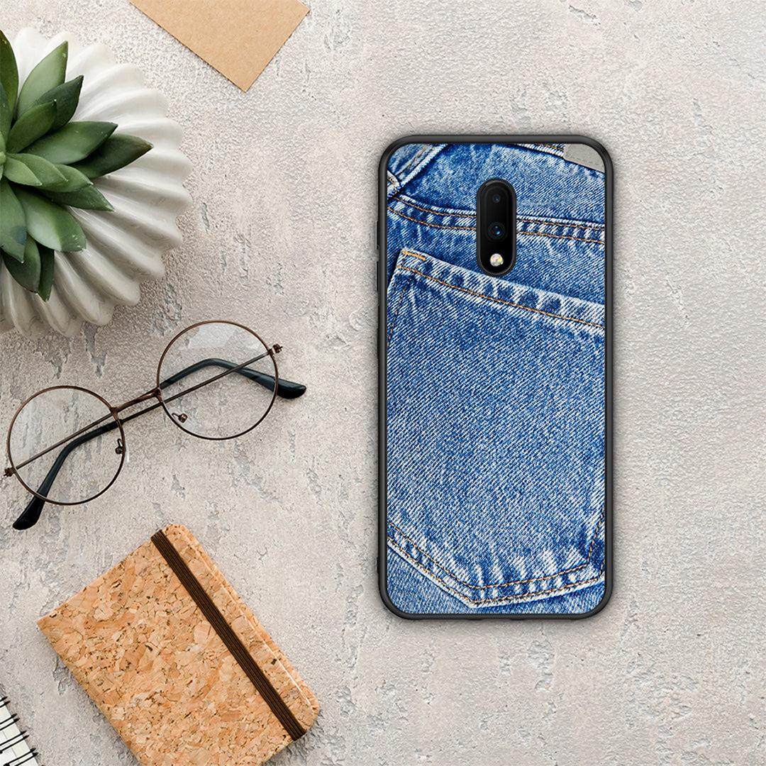 Jeans Pocket - OnePlus 7 θήκη