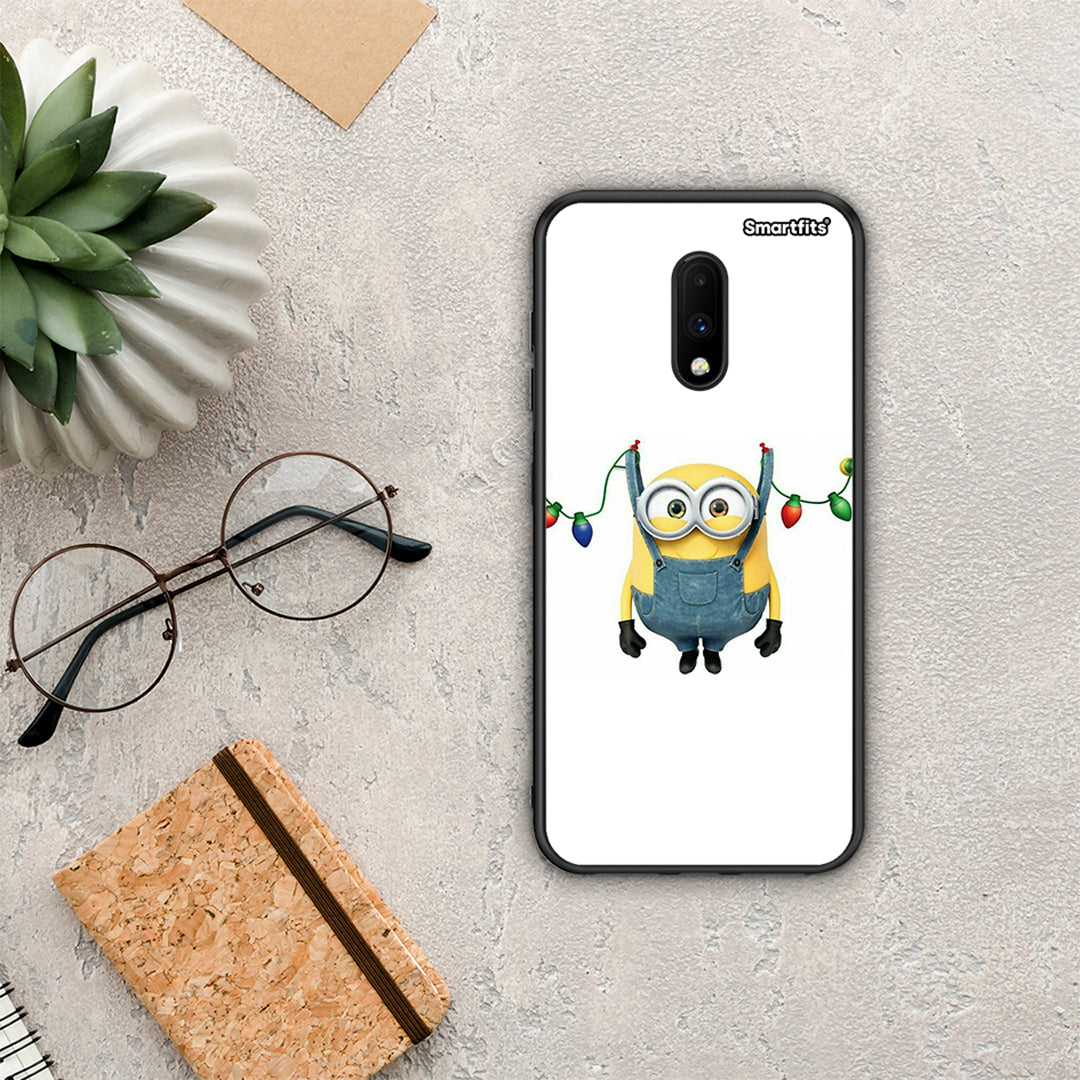Xmas Minion Lights - OnePlus 7 θήκη