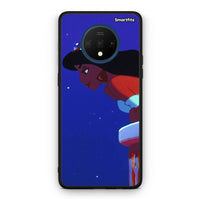 Thumbnail for OnePlus 7T Alladin And Jasmine Love 2 θήκη από τη Smartfits με σχέδιο στο πίσω μέρος και μαύρο περίβλημα | Smartphone case with colorful back and black bezels by Smartfits