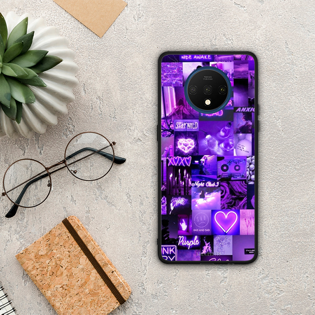 Collage Stay Wild - OnePlus 7T θήκη