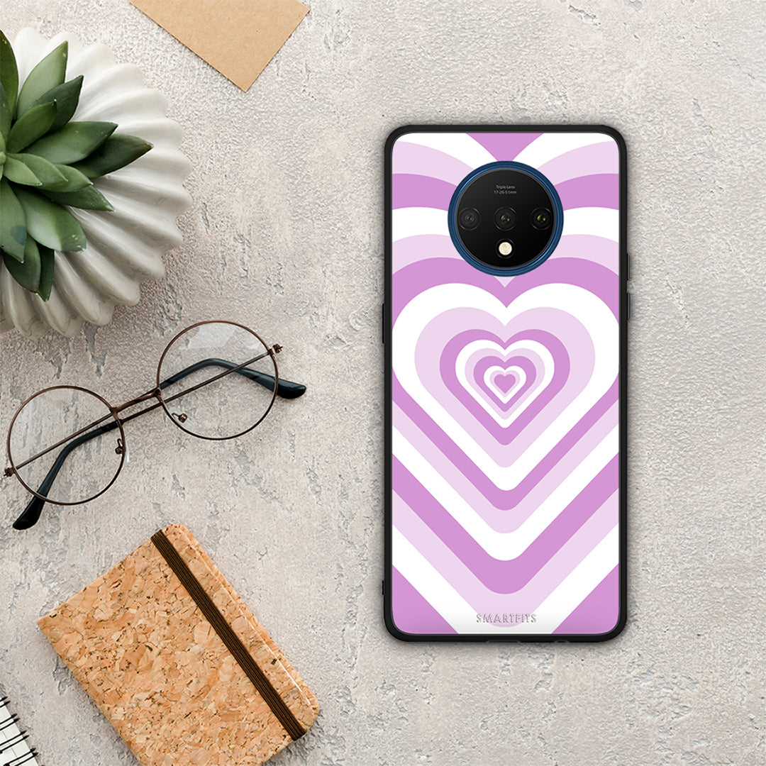 Lilac Hearts - OnePlus 7T θήκη