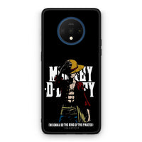 Thumbnail for OnePlus 7T Pirate King θήκη από τη Smartfits με σχέδιο στο πίσω μέρος και μαύρο περίβλημα | Smartphone case with colorful back and black bezels by Smartfits