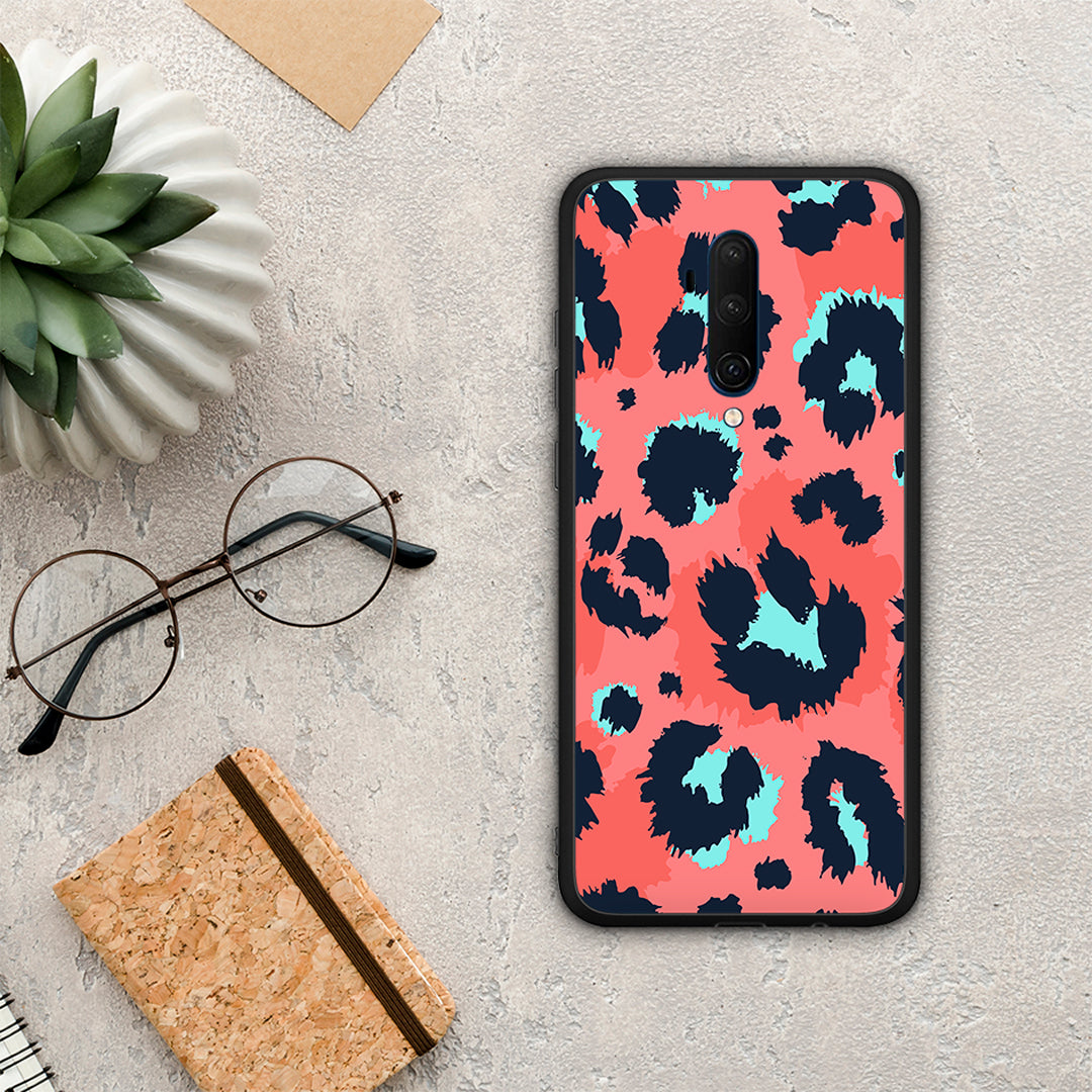 Animal Pink Leopard - OnePlus 7T Pro θήκη