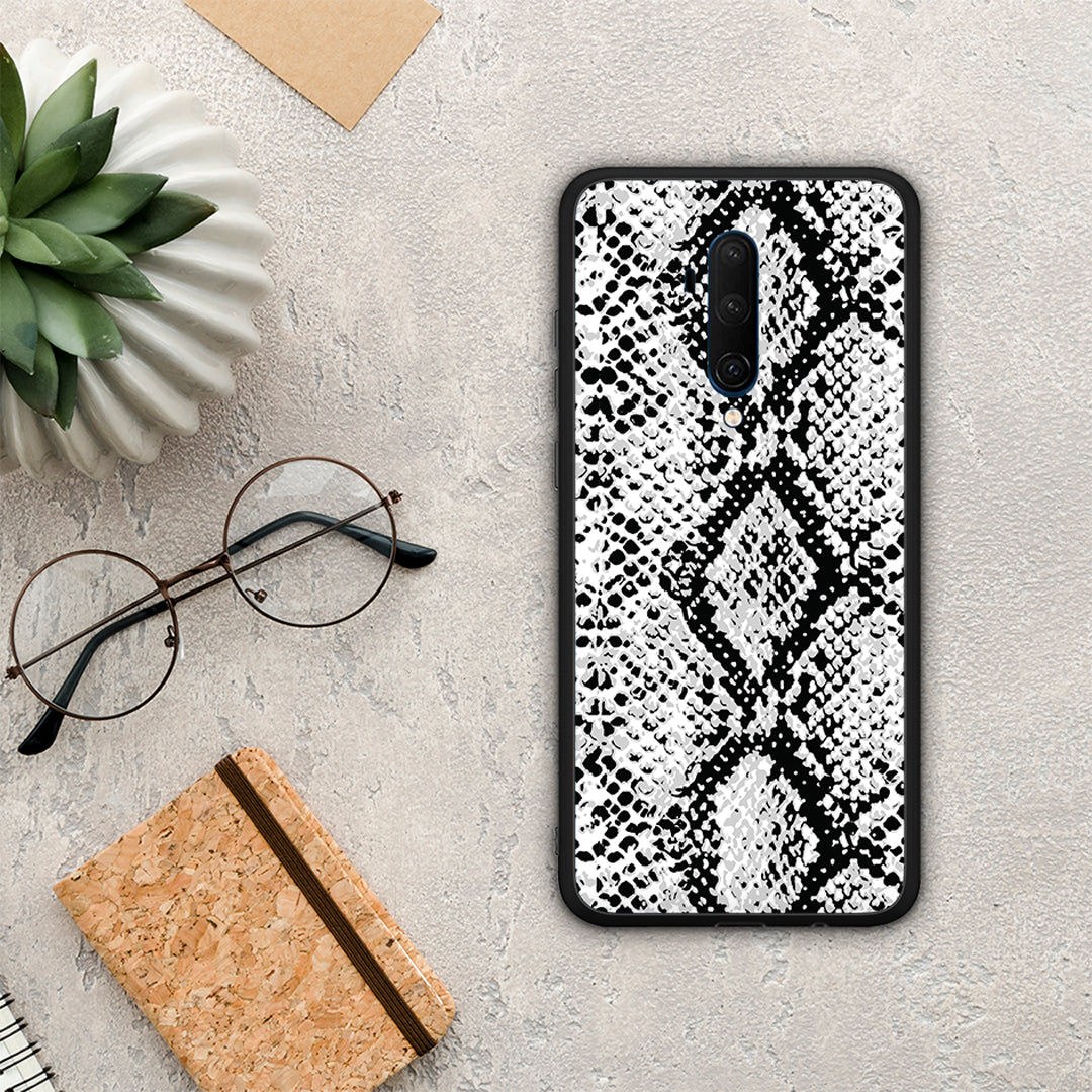Animal White Snake - OnePlus 7T Pro θήκη