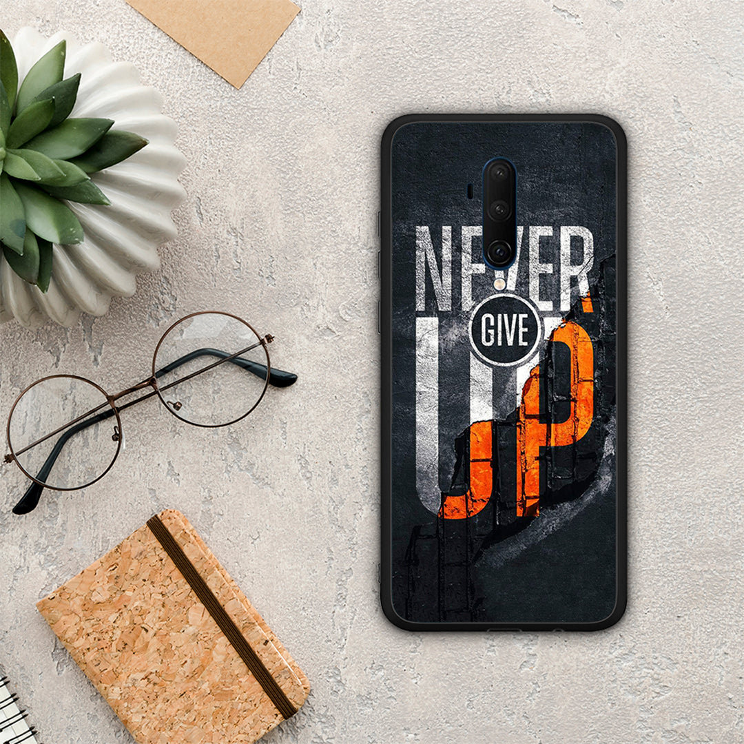 Never Give Up - OnePlus 7T Pro θήκη