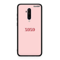 Thumbnail for OnePlus 7T Pro XOXO Love θήκη από τη Smartfits με σχέδιο στο πίσω μέρος και μαύρο περίβλημα | Smartphone case with colorful back and black bezels by Smartfits