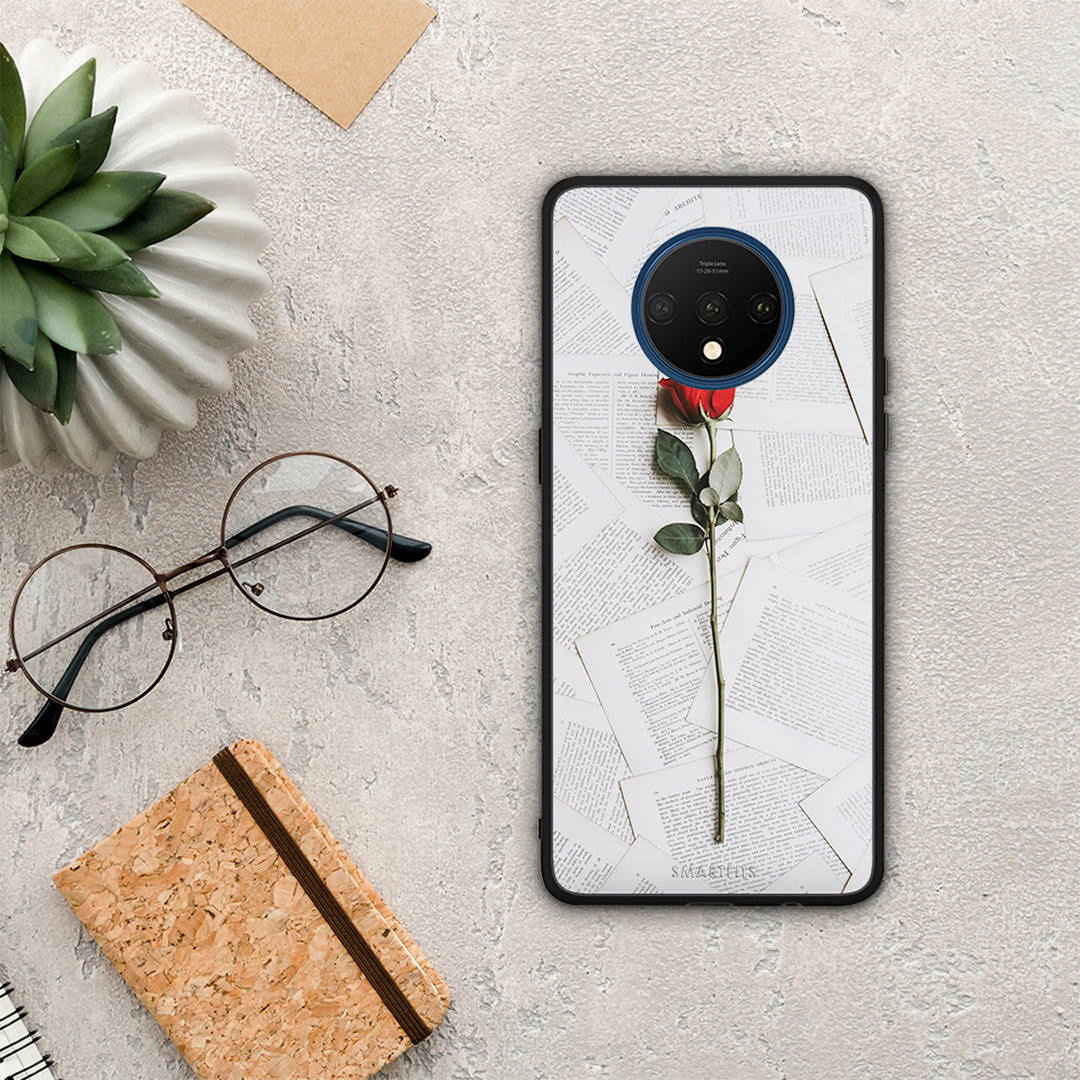 Red Rose - OnePlus 7T θήκη