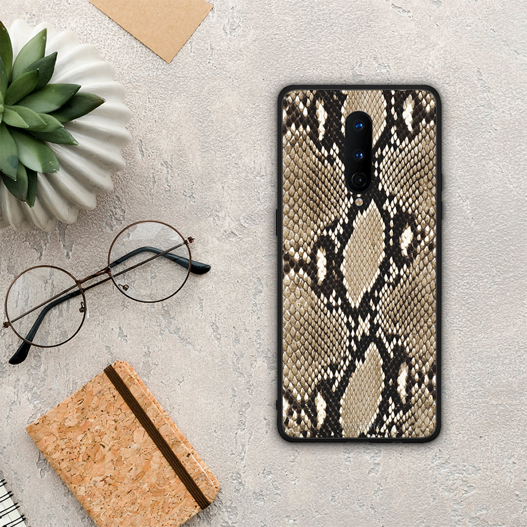Animal Fashion Snake - OnePlus 8 θήκη