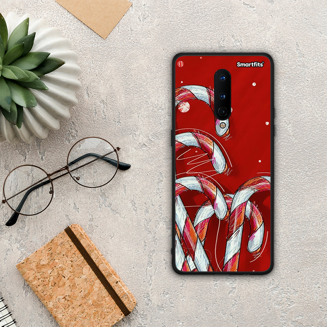 Candy Cane - OnePlus 8 θήκη