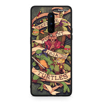 Thumbnail for OnePlus 8 Ninja Turtles θήκη από τη Smartfits με σχέδιο στο πίσω μέρος και μαύρο περίβλημα | Smartphone case with colorful back and black bezels by Smartfits