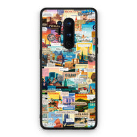 Thumbnail for OnePlus 8 Pro Live To Travel θήκη από τη Smartfits με σχέδιο στο πίσω μέρος και μαύρο περίβλημα | Smartphone case with colorful back and black bezels by Smartfits