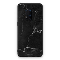 Thumbnail for OnePlus 8 Pro Marble Black θήκη από τη Smartfits με σχέδιο στο πίσω μέρος και μαύρο περίβλημα | Smartphone case with colorful back and black bezels by Smartfits