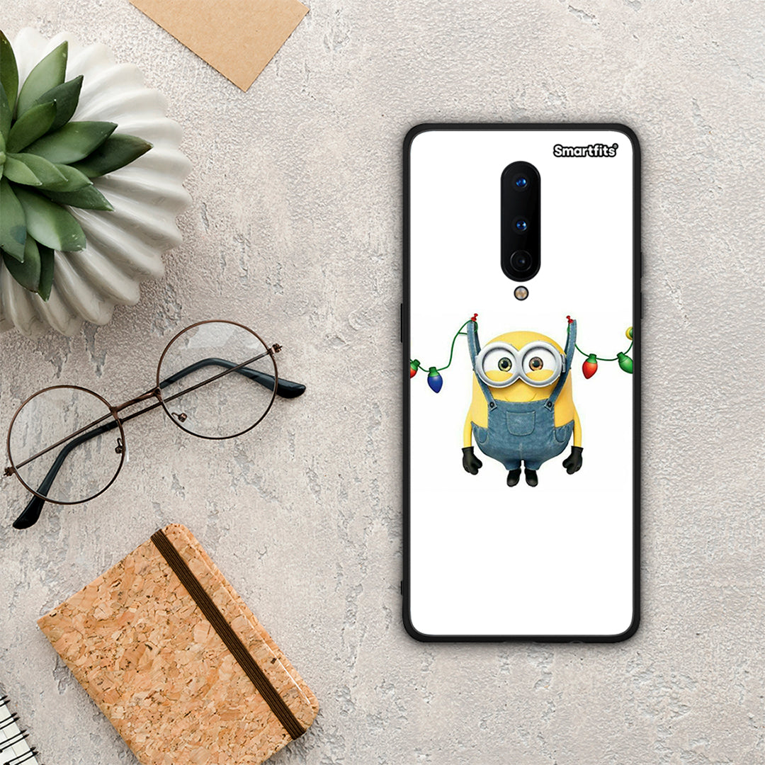 Xmas Minion Lights - OnePlus 8 θήκη