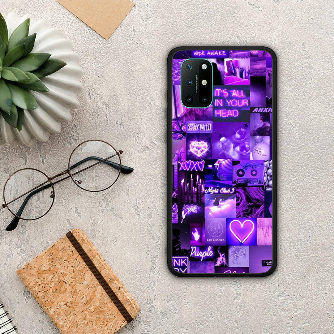 Collage Stay Wild - OnePlus 8T θήκη