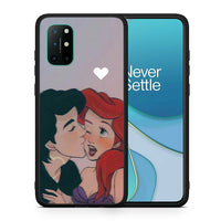 Thumbnail for Θήκη Αγίου Βαλεντίνου OnePlus 8T Mermaid Love από τη Smartfits με σχέδιο στο πίσω μέρος και μαύρο περίβλημα | OnePlus 8T Mermaid Love case with colorful back and black bezels
