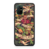 Thumbnail for OnePlus 8T Ninja Turtles θήκη από τη Smartfits με σχέδιο στο πίσω μέρος και μαύρο περίβλημα | Smartphone case with colorful back and black bezels by Smartfits