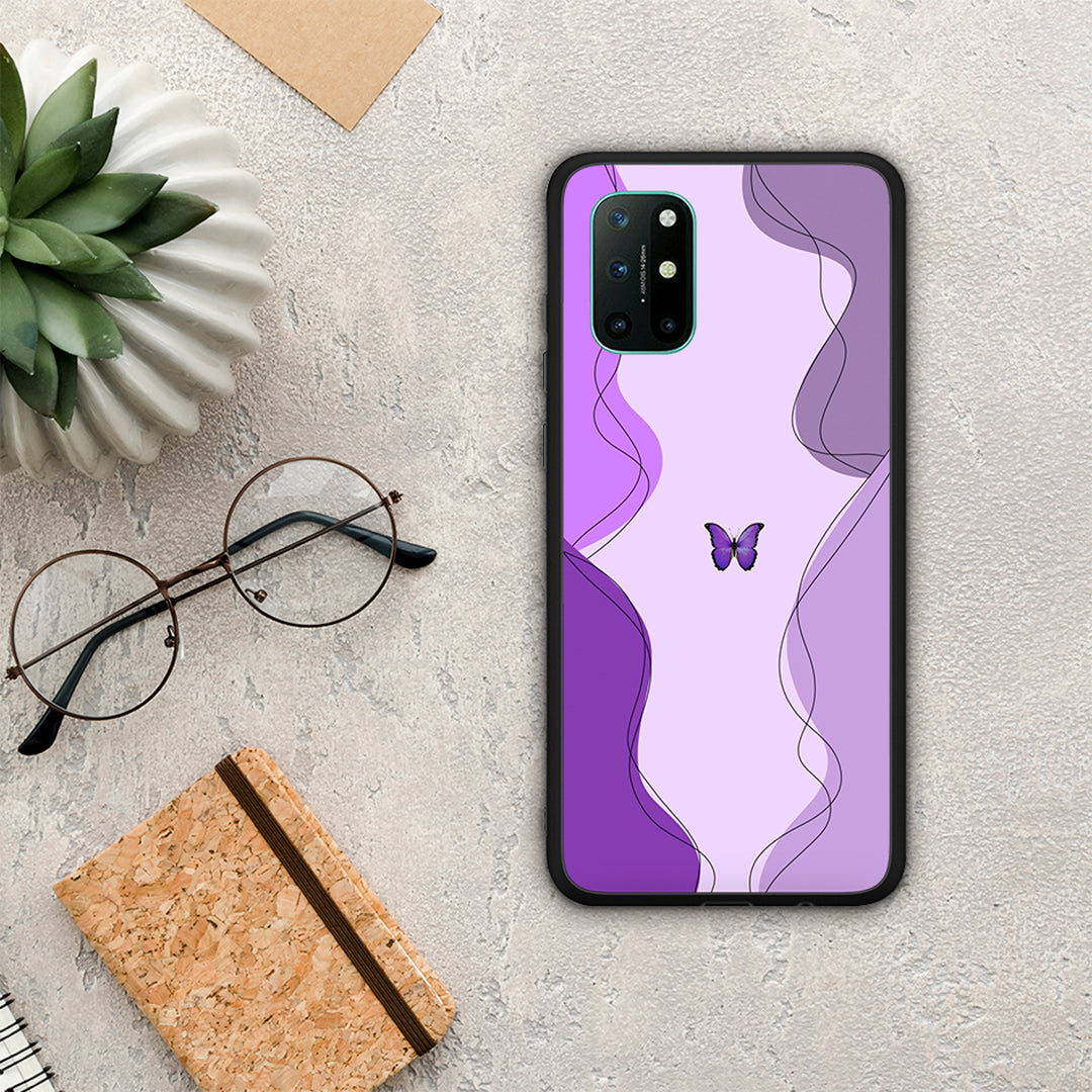 Purple Mariposa - OnePlus 8T θήκη