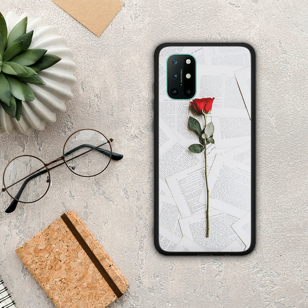 Red Rose - OnePlus 8T θήκη