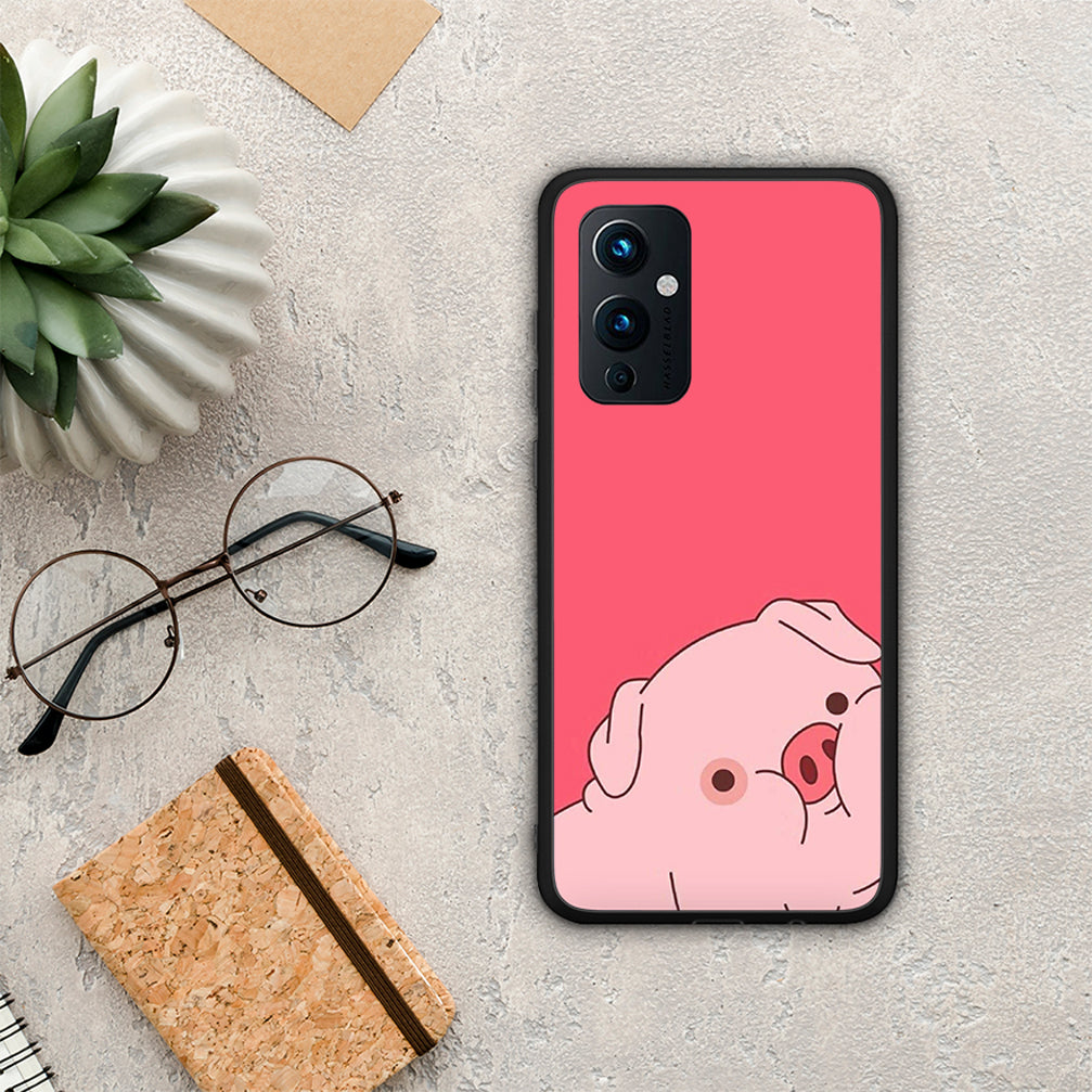 Pig Love 1 - OnePlus 9 θήκη