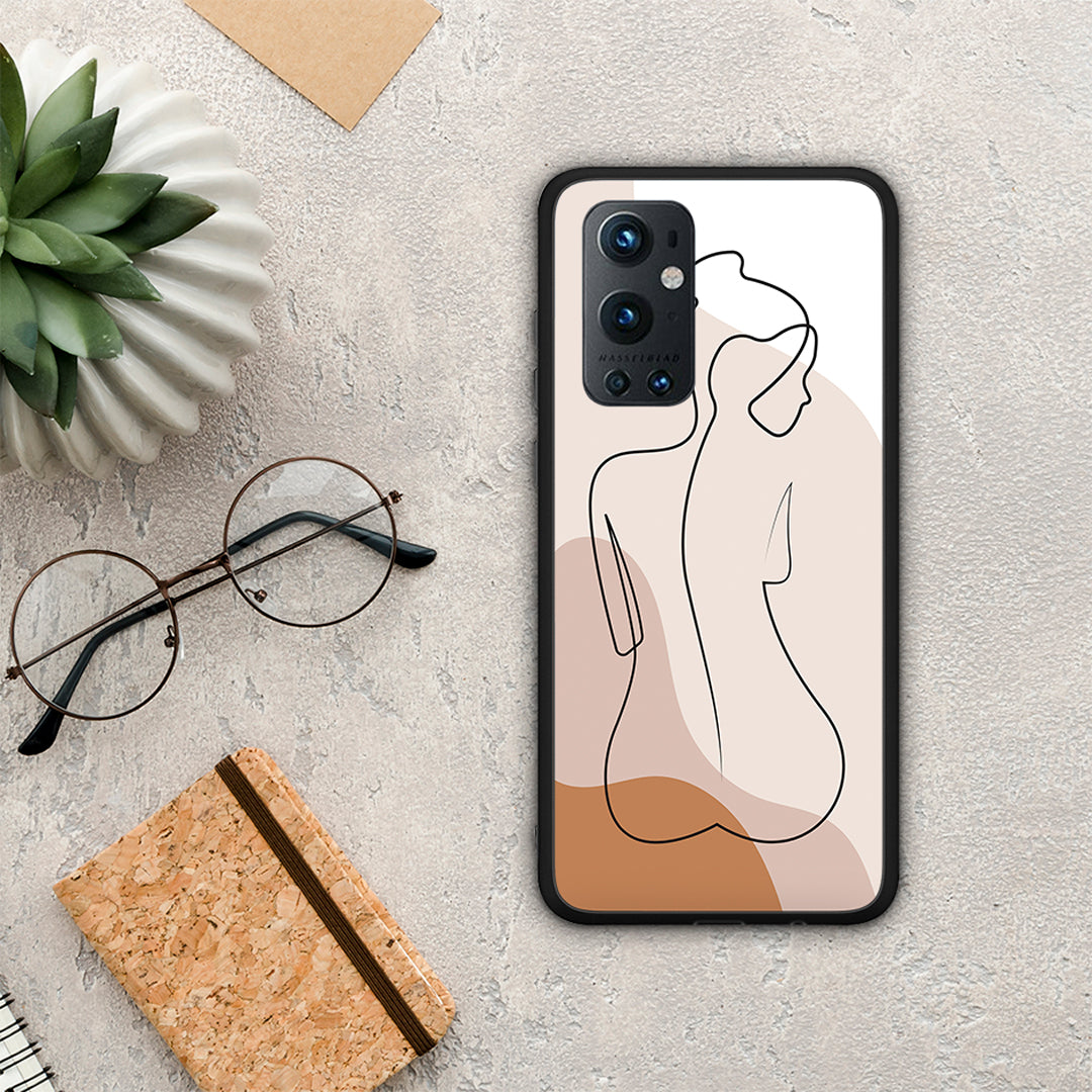 LineArt Woman - OnePlus 9 Pro θήκη