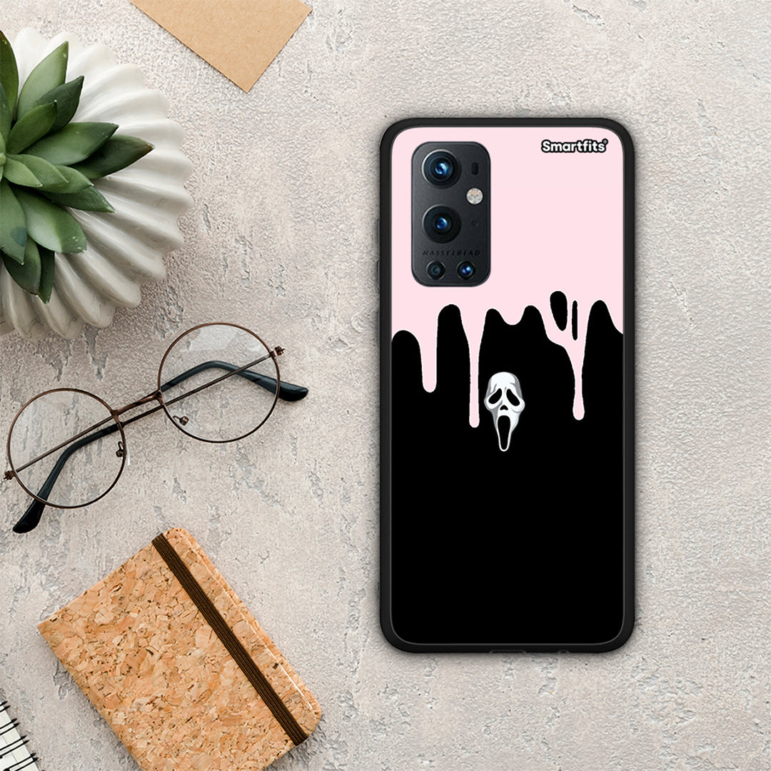 Melting Halloween Mask - OnePlus 9 Pro θήκη